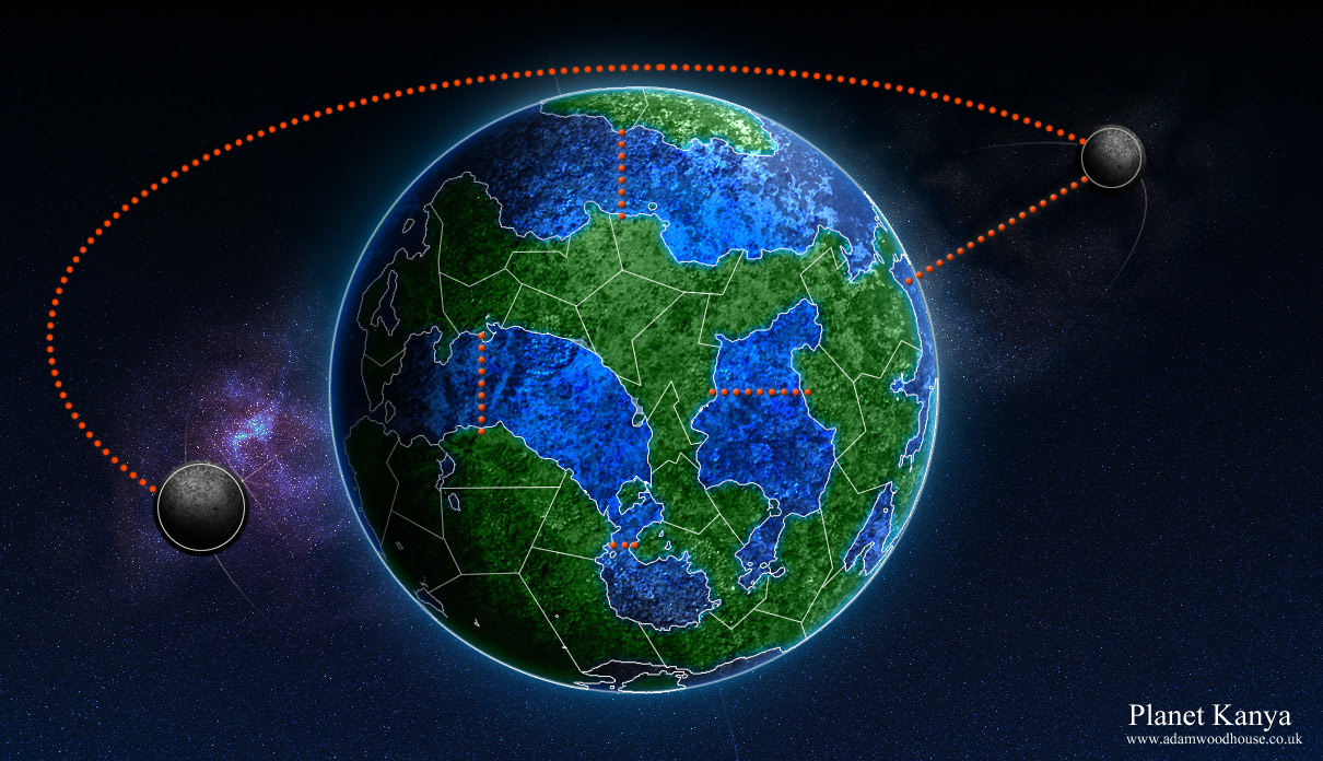 the map